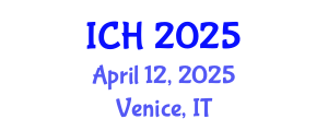 International Conference on Healthcare (ICH) April 12, 2025 - Venice, Italy
