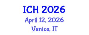 International Conference on Healthcare (ICH) April 12, 2026 - Venice, Italy