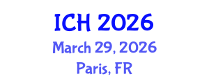 International Conference on Healthcare (ICH) March 29, 2026 - Paris, France