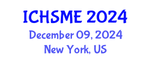 International Conference on Healthcare Simulation and Medical Education (ICHSME) December 09, 2024 - New York, United States