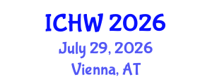 International Conference on Healthcare Wearables (ICHW) July 29, 2026 - Vienna, Austria