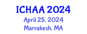International Conference on Healthy and Active Aging (ICHAA) April 25, 2024 - Marrakesh, Morocco