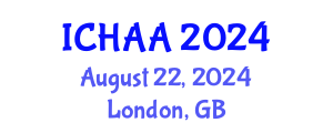 International Conference on Healthy and Active Aging (ICHAA) August 22, 2024 - London, United Kingdom
