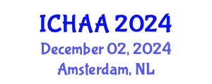 International Conference on Healthy and Active Aging (ICHAA) December 02, 2024 - Amsterdam, Netherlands