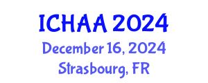 International Conference on Healthy and Active Aging (ICHAA) December 16, 2024 - Strasbourg, France