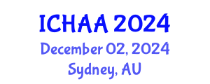 International Conference on Healthy and Active Aging (ICHAA) December 02, 2024 - Sydney, Australia