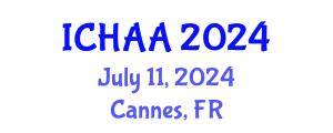 International Conference on Healthy and Active Aging (ICHAA) July 11, 2024 - Cannes, France