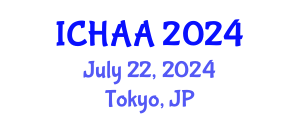 International Conference on Healthy and Active Aging (ICHAA) July 22, 2024 - Tokyo, Japan