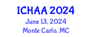 International Conference on Healthy and Active Aging (ICHAA) June 13, 2024 - Monte Carlo, Monaco