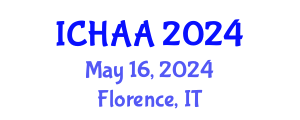International Conference on Healthy and Active Aging (ICHAA) May 16, 2024 - Florence, Italy