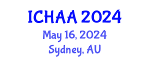 International Conference on Healthy and Active Aging (ICHAA) May 16, 2024 - Sydney, Australia