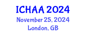 International Conference on Healthy and Active Aging (ICHAA) November 25, 2024 - London, United Kingdom