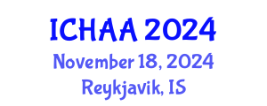 International Conference on Healthy and Active Aging (ICHAA) November 18, 2024 - Reykjavik, Iceland