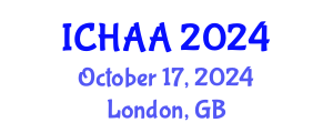 International Conference on Healthy and Active Aging (ICHAA) October 17, 2024 - London, United Kingdom