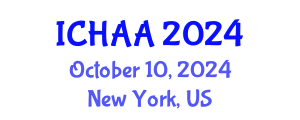 International Conference on Healthy and Active Aging (ICHAA) October 10, 2024 - New York, United States