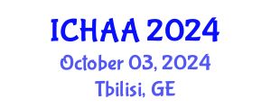 International Conference on Healthy and Active Aging (ICHAA) October 03, 2024 - Tbilisi, Georgia