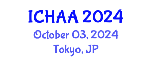 International Conference on Healthy and Active Aging (ICHAA) October 03, 2024 - Tokyo, Japan