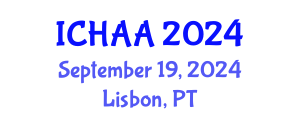 International Conference on Healthy and Active Aging (ICHAA) September 19, 2024 - Lisbon, Portugal