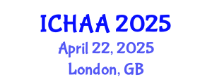 International Conference on Healthy and Active Aging (ICHAA) April 22, 2025 - London, United Kingdom