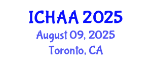 International Conference on Healthy and Active Aging (ICHAA) August 09, 2025 - Toronto, Canada