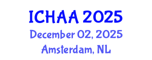 International Conference on Healthy and Active Aging (ICHAA) December 02, 2025 - Amsterdam, Netherlands