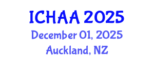 International Conference on Healthy and Active Aging (ICHAA) December 01, 2025 - Auckland, New Zealand