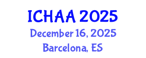 International Conference on Healthy and Active Aging (ICHAA) December 16, 2025 - Barcelona, Spain