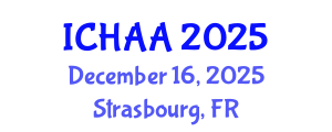 International Conference on Healthy and Active Aging (ICHAA) December 16, 2025 - Strasbourg, France