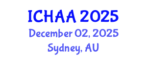 International Conference on Healthy and Active Aging (ICHAA) December 02, 2025 - Sydney, Australia