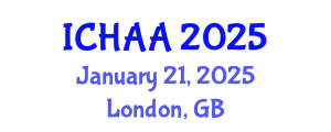 International Conference on Healthy and Active Aging (ICHAA) January 21, 2025 - London, United Kingdom