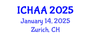 International Conference on Healthy and Active Aging (ICHAA) January 14, 2025 - Zurich, Switzerland