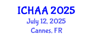 International Conference on Healthy and Active Aging (ICHAA) July 12, 2025 - Cannes, France