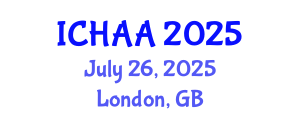 International Conference on Healthy and Active Aging (ICHAA) July 26, 2025 - London, United Kingdom