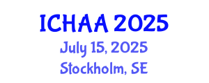 International Conference on Healthy and Active Aging (ICHAA) July 15, 2025 - Stockholm, Sweden