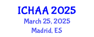 International Conference on Healthy and Active Aging (ICHAA) March 25, 2025 - Madrid, Spain