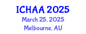International Conference on Healthy and Active Aging (ICHAA) March 25, 2025 - Melbourne, Australia
