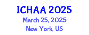 International Conference on Healthy and Active Aging (ICHAA) March 25, 2025 - New York, United States