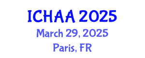 International Conference on Healthy and Active Aging (ICHAA) March 29, 2025 - Paris, France