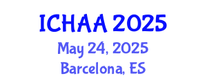 International Conference on Healthy and Active Aging (ICHAA) May 24, 2025 - Barcelona, Spain