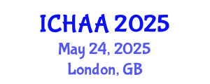 International Conference on Healthy and Active Aging (ICHAA) May 24, 2025 - London, United Kingdom