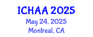 International Conference on Healthy and Active Aging (ICHAA) May 24, 2025 - Montreal, Canada