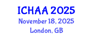 International Conference on Healthy and Active Aging (ICHAA) November 18, 2025 - London, United Kingdom