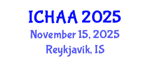 International Conference on Healthy and Active Aging (ICHAA) November 15, 2025 - Reykjavik, Iceland