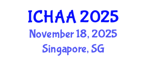 International Conference on Healthy and Active Aging (ICHAA) November 18, 2025 - Singapore, Singapore