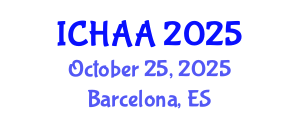 International Conference on Healthy and Active Aging (ICHAA) October 25, 2025 - Barcelona, Spain
