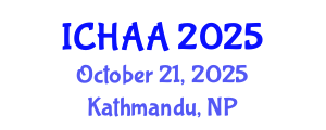 International Conference on Healthy and Active Aging (ICHAA) October 21, 2025 - Kathmandu, Nepal
