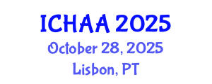 International Conference on Healthy and Active Aging (ICHAA) October 28, 2025 - Lisbon, Portugal