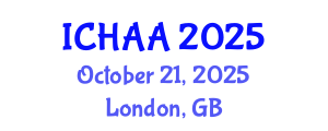 International Conference on Healthy and Active Aging (ICHAA) October 21, 2025 - London, United Kingdom