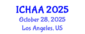 International Conference on Healthy and Active Aging (ICHAA) October 28, 2025 - Los Angeles, United States