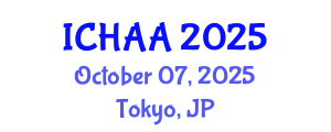 International Conference on Healthy and Active Aging (ICHAA) October 07, 2025 - Tokyo, Japan